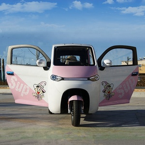 Tricycle électrique adulte fermé à toit, norme européenne EEC, pour passagers - Product Image 3