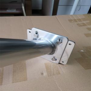 Pata de Mueble en Forma de L de Aluminio, Soporte para Mesa, Fácil Instalación, Diseño Industrial para Accesorios de Barcos y Yates - Product Image 4