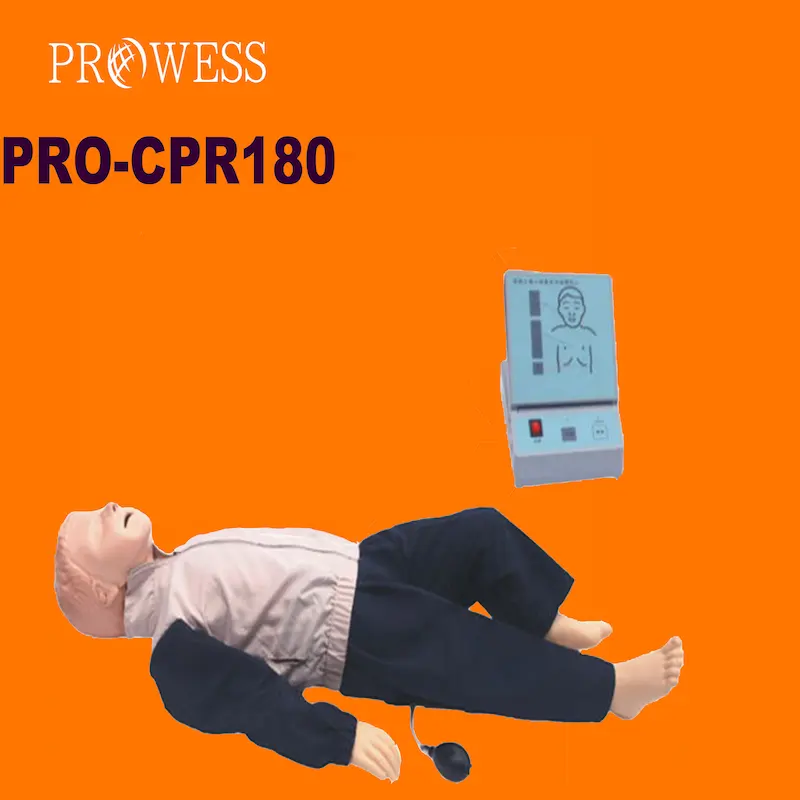 PRO-CPR180病院クリニック大学真の割合多機能上級子供CPRマネキンモデル