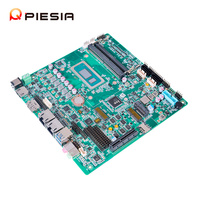Motherboard ITX Mini I5 12450H Intel 12 Gen murah Motherboard itx 2 LAN 6 * Com 2 * DDR5 VGA/DP HD LVDS X86 papan kios pembayaran mini-itx