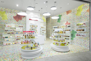 Conception de <span class=keywords><strong>magasin</strong></span> de bonbons moderne conception 3d <span class=keywords><strong>magasin</strong></span> de bonbons rendu mise en page meubles à vendre - Product Image 6