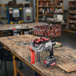 ワイヤレスリチウム電池スレッディングマシン,充電式ケーブル引き機,電気ケーブルプーラー - Product Image 5