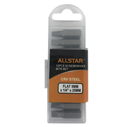 Ensemble de 10 embouts de tournevis All Star Durable Crv, embouts de tournevis en acier CR-V magnétiques pour perceuse électrique