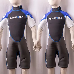 Penjualan Murah Harga superflex seluruh tubuh perlindungan matahari berselancar untuk kustom ritsleting belakang anak-anak menyelam tahan air neoprene wetsuit