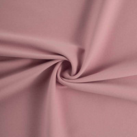 80% Nylon 20% Spandex 220GSM Tissu Softshell Interlock Double Face Anti-statique Anti-boulochage Extensible pour Vêtements de Sport, Vestes, Costumes