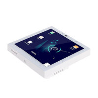 Panel de Pared Portworld Blanco YC-SM41P con Sistema Operativo Linux/Android 11/13 de 4 Pulgadas para Controlador de Automatización del Hogar Inteligente