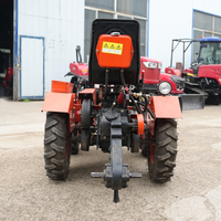 Traktor Roda Berkualitas Tinggi CE 18HP, Pengolah Tanah, Traktor Kultivator Roda, Traktor Pertanian dengan Kemudi Hidrolik
