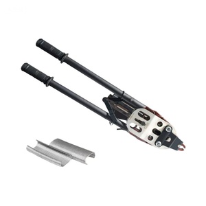 Pince à anneaux en bronze d'aluminium de qualité industrielle OUDI, robuste, C50, OEM, sertissage manuel, pince de fixation pour <span class=keywords><strong>gabion</strong></span>, <span class=keywords><strong>agrafeuse</strong></span> - Product Image 1