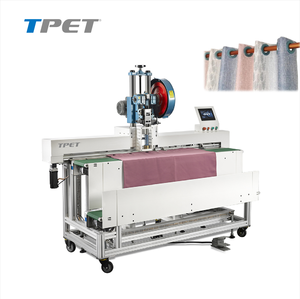 Máquina de Perfuração de Cortinas com Tela Sensível ao Toque, Posicionamento de Furos Programável para Produção Personalizada de Cortinas - Product Image 1