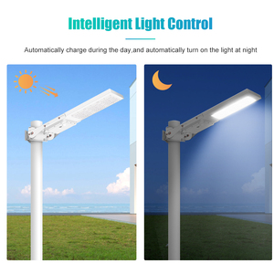 Đèn đường năng lượng mặt trời tích hợp tất cả trong một, chống nước IP65, độ sáng cao, công suất 60W 90W - Product Image 4