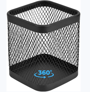 Cestello portaoggetti in rete metallica girevole a 360° nero, porta posate da cucina, organizer per <span class=keywords><strong>capsule</strong></span> di caffè - Product Image 5