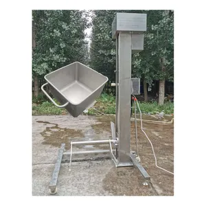 Industrial Bucket lifter Elevator for food factory meat processing machine