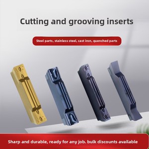Lame de coupe en carbure de haute qualité pour tour CNC MGMN300/400/500-M/J/<span class=keywords><strong>T</strong></span>/DRMGGN-JM pour rainurage frontal, fabriquée en Chine - Product Image 4