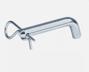 Clip de fixation robuste pour attelage de <span class=keywords><strong>remorque</strong></span>, tête rainurée, diamètre 5/8 pouces, compatible avec les récepteurs de 2-1/2 et 3 pouces (lot de 2) - Product Image 3