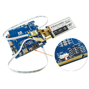 GDEY0213B74-FT11 GoodDisplay Módulo de Pantalla de Tinta Electrónica de 2.13 Pulgadas con Pantalla Táctil Capacitiva y Retroiluminación, HAT SPI para Raspberry Pi - Product Image 6
