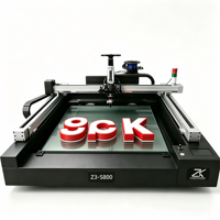 Imprimante 3D industrielle ZTEK Z3-S800 300 mm/s, nivellement automatique, plateau chauffant, garantie 3 ans pour lettres publicitaires en relief