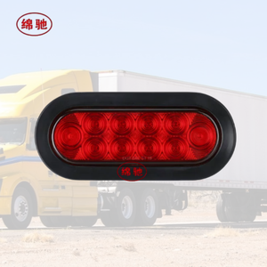 Barra de Luces LED para Puerta Trasera, Impermeable, Luz Blanca Fría, Homologada por <span class=keywords><strong>IDUN</strong></span> DOT E-mark, 17 Pulgadas, 24V/10-30V, Tercera Luz de Freno para Camión - Product Image 3