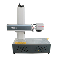 Macchina Portatile per Marcatura Laser a Fibra 30W 50W su Metalli, Pietra, Specchio, Pelle, Vetro, Anelli, Macchina per Incisione Laser