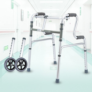 Walking Aid <b>Rollator</b> With Wheels For Elderly And Disabled Rehabilitation Support Lightweight Aluminum Frame CE Certified - Product Image 1
