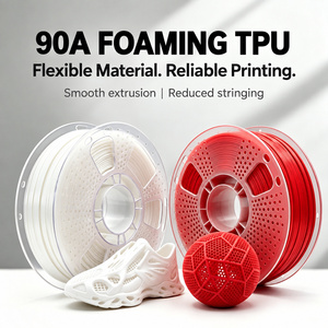 Filamento para Impresora 3D de TPU Espumado 90A Blanco 1kg Ligero, Alta Elasticidad, Flexible, Color Personalizado - Product Image 6