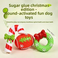 Nouveau jouet pour chien en vinyle couineur de Noël