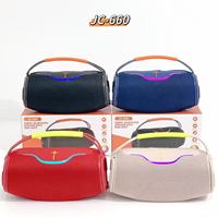 Enceinte portable sans fil Bluetooth avec lumière d'ambiance LED extérieure, caisson de basses puissant, son stéréo pour la maison et l'extérieur