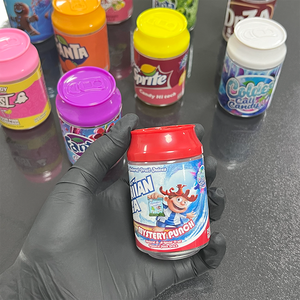 Hot Bán 100Ml Pet Mini Soda Lon Rõ Ràng 3.5G Nhựa Jar Đầy Màu Sắc Childproof Nắp Cho Đồ Ăn Nhẹ Cho Cookie Sô Cô La Các Loại Thảo Mộc - Product Image 4