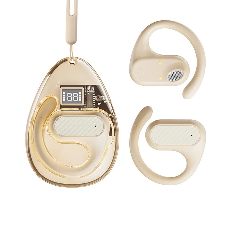Wireless Bone Conduction Earbuds | Open-Ear Hook Design, Bluetooth 5.4, OWS TWS Sports Headset, Ear Clip (2025)