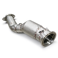 Tuyau d'échappement haute performance en acier inoxydable 304 pour Lexus GS200T GS300 2.0T 8AR-FTS 2014-2021, tuyau d'échappement de course, tuning