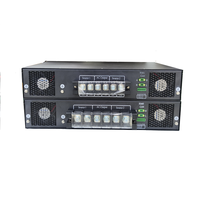 Commutateur de transfert statique intelligent en métal 2 pôles 100A 130V 12KVA 2U monophasé durable STS pour l'industrie électrique