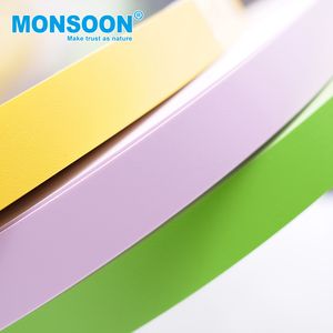 Cinta de Borde de PVC Autoadhesiva, Impermeable y Ecológica, Color Sólido, Ancho Personalizable, Protección de Bordes para Muebles de Cocina - Product Image 2