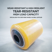 Prix d'usine – Ensemble de roues à rouleaux de charge centrale en polyuréthane et acier, durables, 82x70/75-20 mm, pour transpalette électrique/chariot élévateur