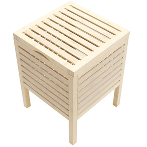 Estante de almacenamiento de bambú para suelo, estilo japonés, estante de almacenamiento simple y multifuncional para baños y aseos. - Product Image 3