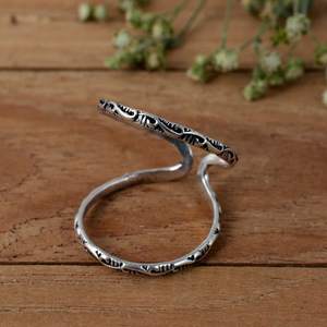 925 Sterling Silver <b>Dainty</b> Splint <b>Ring</b>, Adjustable Arthritis Splint <b>Rings</b> for PIP or DIP Joint, Swan Neck Splint Arthritis <b>ring</b> - Product Image 3