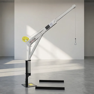 Easy-Install Portable Lifting Tool for School &amp; <strong>Hospital</strong> Public Area Maintenance Mini Pickup <strong>Crane</strong> 400/500kg Lifter - Product Image 2