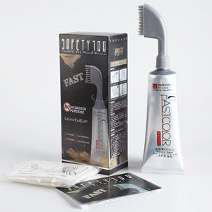 Tinte Capilar Negro Milagroso Premium, Permanente, Sin Amoníaco, Cubre Fácilmente las Canas, con Peine Aplicador - Product Image 1