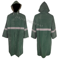 Manteau de pluie imperméable long en PVC jaune de haute qualité pour adultes, poncho, veste de pluie, vêtements de pluie