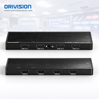 Carte de capture vidéo HDMI 4 canaux ORIVISION 4K60 UVC USB avec sortie en boucle pour OBS VMix Live Streaming