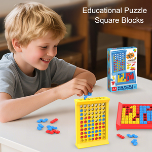 Trẻ Em Xách Tay Trò Chơi Hội Đồng Quản Trị Nhiều Câu Đố Khối Giáo Dục Cổ Điển Phát Triển Thách Thức Đào Tạo Não Đồ Chơi Cho Trẻ Em Người Lớn - Product Image 2