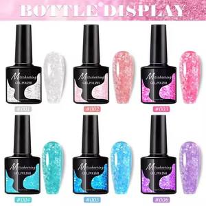 Esmalte de Uñas en Gel Brillante Color <span class=keywords><strong>Cereza</strong></span>, 7.5 ml, 6 Colores, Fototerapia UV, Barniz Acrílico UV - Product Image 3