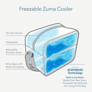 Sac isotherme/sac à déjeuner/mini-glacière sur mesure de haute qualité, facile à transporter, avec sangle réglable - Product Image 2