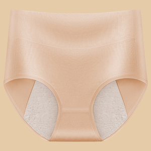 Braguitas Menstruales <span class=keywords><strong>de</strong></span> Cintura Alta para Mujer, Talla Grande, 200 Libras, Diseño Anti-Fugas, Versión Delgada, Algodón Orgánico Antibacteriano - Product Image 2