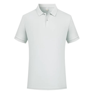 Camisa Polo Oxford de Algodón para Hombre, Manga Corta, Transpirable, Uniforme de Trabajo de Verano - Product Image 1