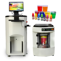 Mélangeur planétaire automatique complet, machine à teinter la peinture, distributeur informatisé compact et efficace