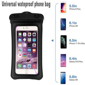 युआनफेंग कस्टमाइज्ड लोगो वाटर प्रूफ मोबाइल फोन पैक के लिए सभी फोन वाटरप्रूफ फोन बैग पाउच के लिए पाउच - Product Image 2