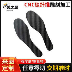 Carbon Wing Carbon Fiber <b>Insoles</b> 3K Weave Full Length Super Light Sports <b>Insoles</b> for Men Women Running Fitness - Product Image 2