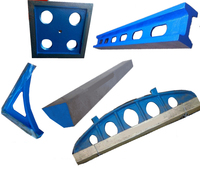 Presisi tinggi besi cor 500x40mm Bridge-Style meratakan tepi lurus alat pengukuran & pengukur baru