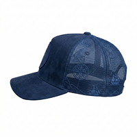 Gorra Trucker de Alta Calidad, Estilo Vintage, Personalizada de Fábrica, de 5 Paneles, con Logotipo Bordado en 3D, 100% Algodón, Gamuza y Malla, Deportiva, Formal y a la Moda