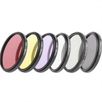 Pour 4 Hero 3+/4, ensemble de filtres 52 mm avec anneau adaptateur, filtres de plongée CPL UV ND
