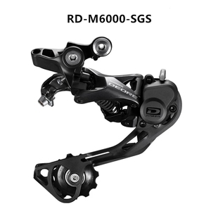 SHIMANO DEORE <span class=keywords><strong>M6000</strong></span> 10S VTT <span class=keywords><strong>RD</strong></span>-<span class=keywords><strong>M6000</strong></span> M6100 Arrière Dérailleur-Long Cage/Moyen Cage - 10/20/30 Vitesse Pièces D'origine - Product Image 4